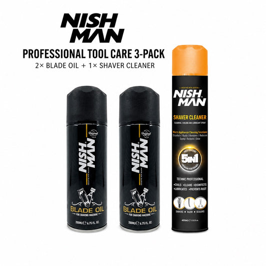 Nish Man Professional Tool Care 3-Pack - Hero