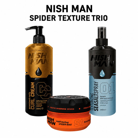 Nish Man Spider Texture Trio - Hero