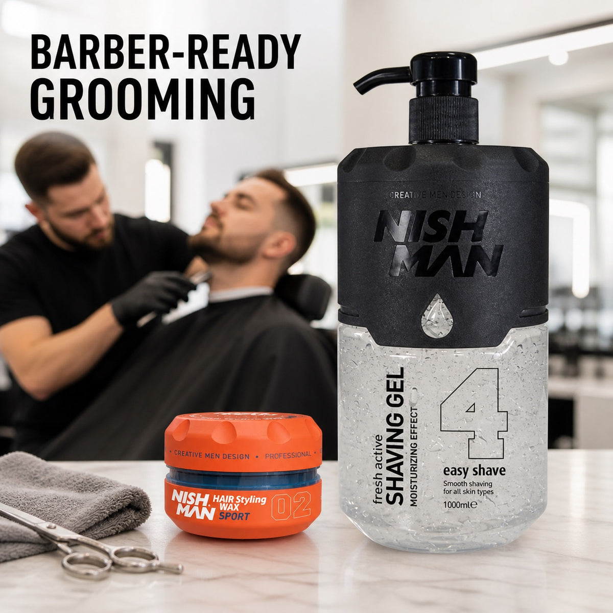 Nish Man Sport Style & Shave Duo - Lifestyle