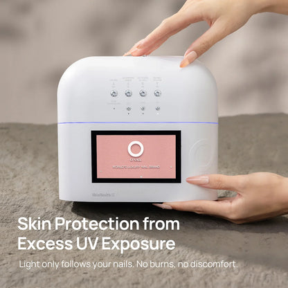 O NAIL SUNX PRO designed to reduce excess UV exposure around nails