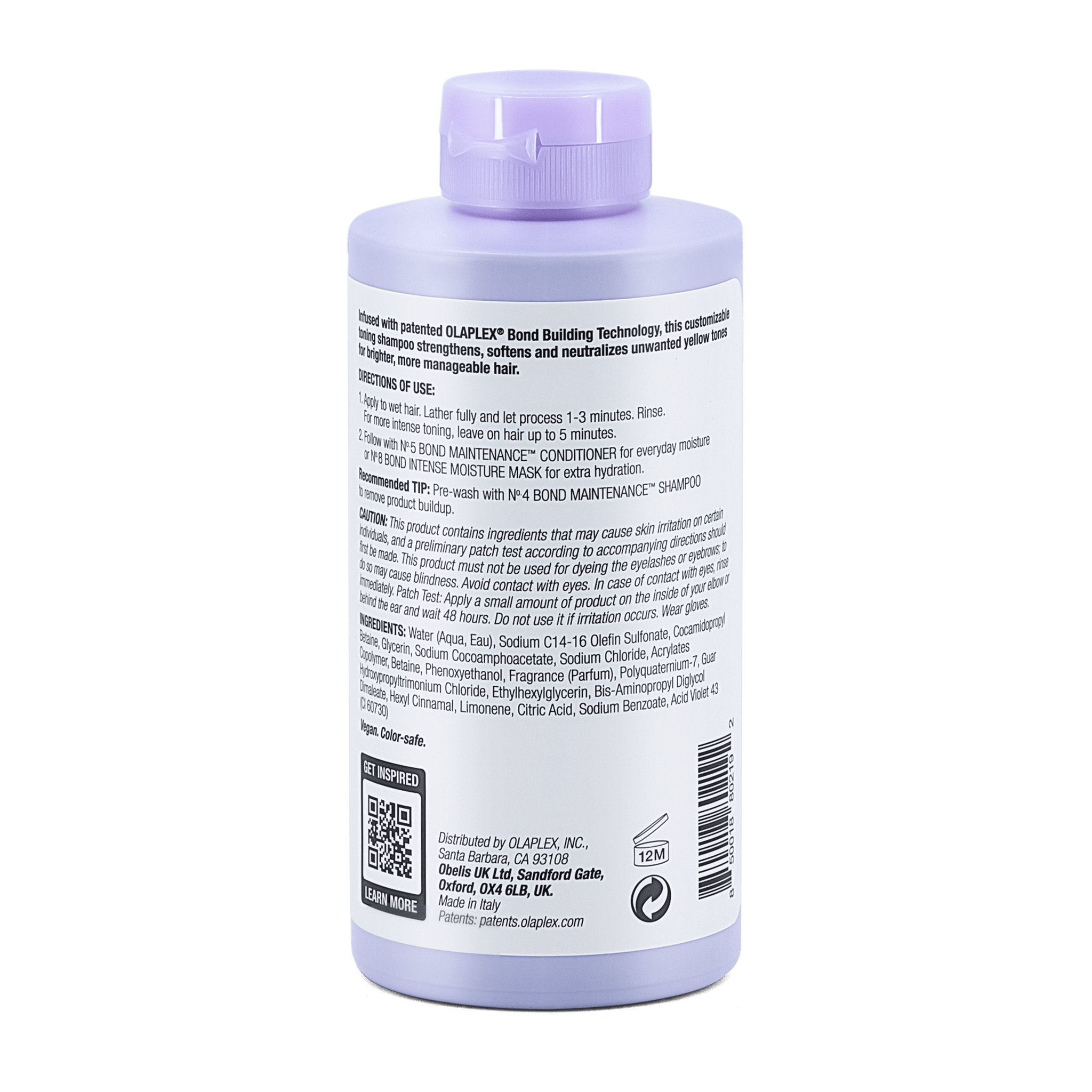 OLAPLEX NO.4P BLONDE ENHANCER™ TONING SHAMPOO