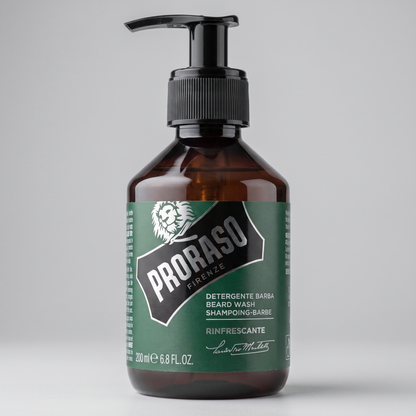 Proraso Refresh Beard Wash 200ml pump bottle