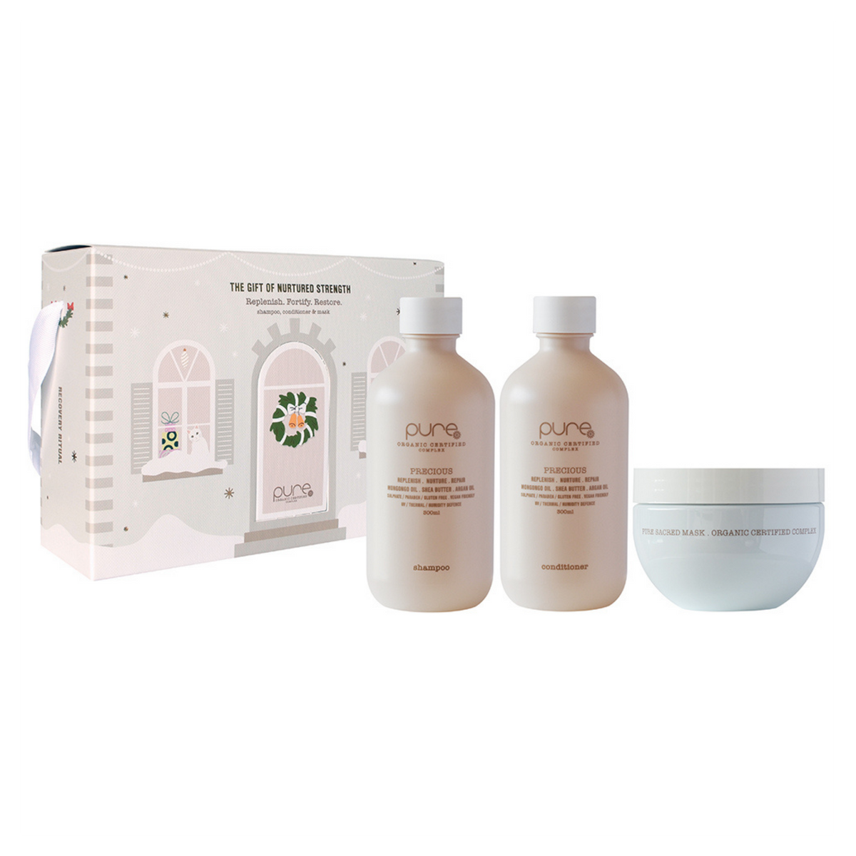 PURE 2026 Christmas Trio Gift Pack - Precious gift box with contents