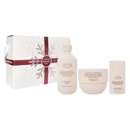 PURE 2026 Christmas Trio Gift Pack - Lamellar Eternity gift box with contents