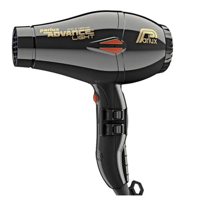 Parlux Advance Light Ceramic and Ionic Hair Dryer - Black - MV hair and beauty