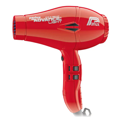 Parlux Advance Light Ceramic and Ionic Hair Dryer - Red - MV hair and beauty