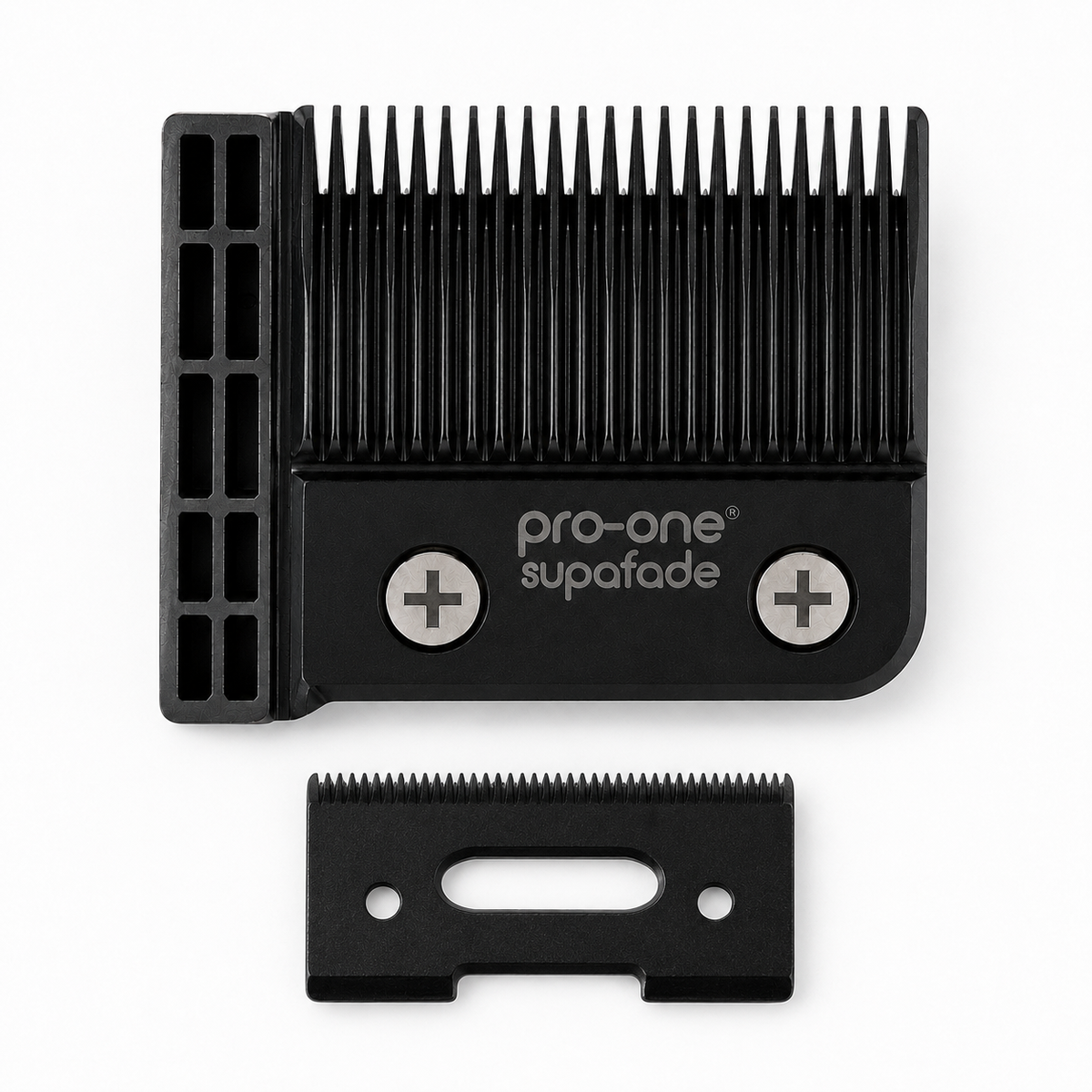 Pro-One Supafade ACME clipper blade with EZ-GAP adjustment tool