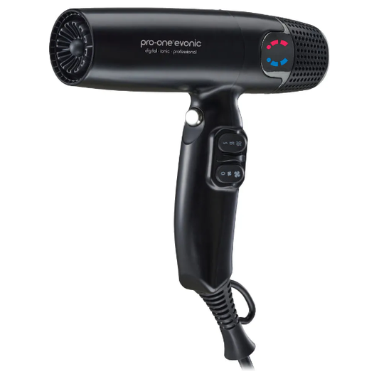 Pro-One Evonic Black professional hair dryer