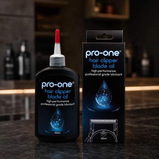 Pro-One Hair Clipper Blade Oil barber lifestyle view