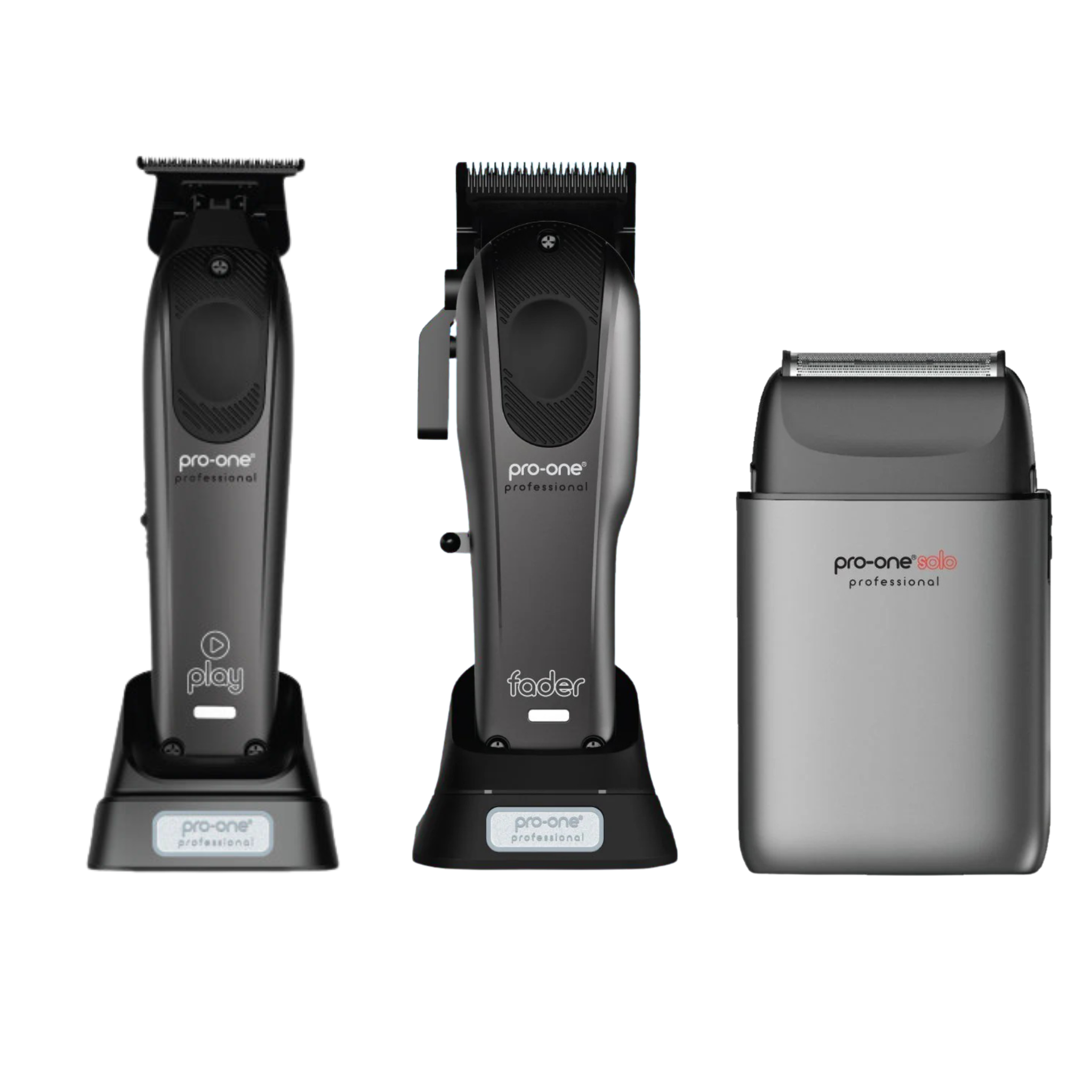 Pro-One NEW! Trio (Fader, Play, Solo) - MV hair and beauty