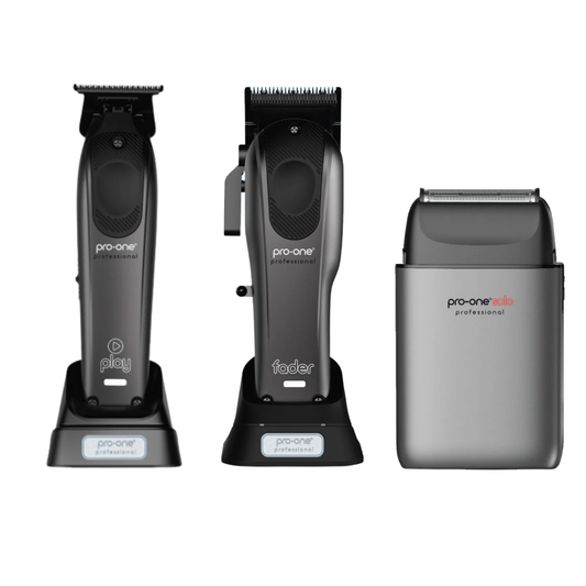 Pro-One NEW! Trio (Fader, Play, Solo) - MV hair and beauty