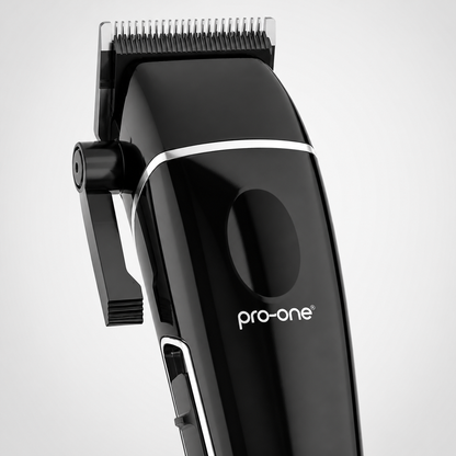 Pro-One Stealth Clipper blade, taper lever and switch detail
