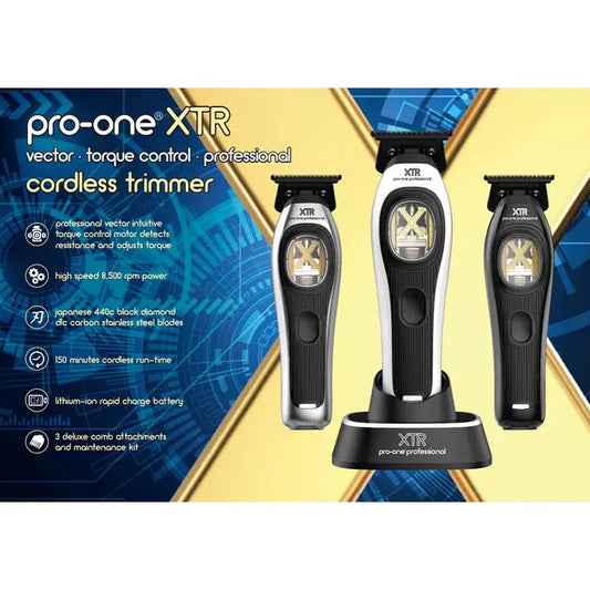 Pro-One XTR Professional Cordless Hair Trimmer - MV hair and beauty