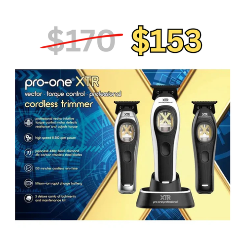 Pro-One XTR Professional Cordless Trimmer PRO84 - MV hair and beauty