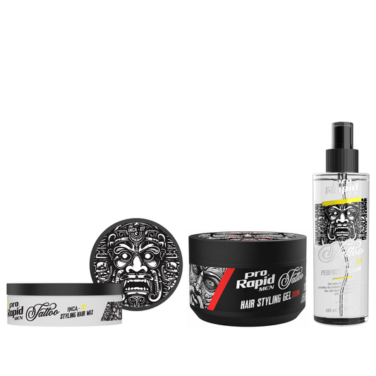 ProRapid Barber Finish Trio INCA 07 fixed bundle on a white background