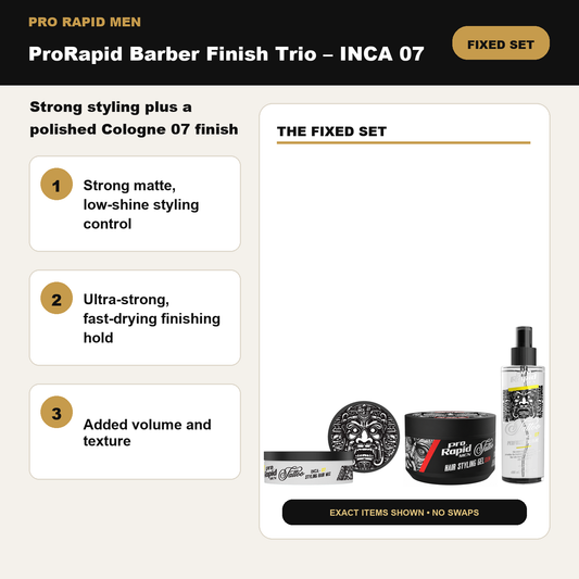 ProRapid INCA 07 trio contents and styling benefits