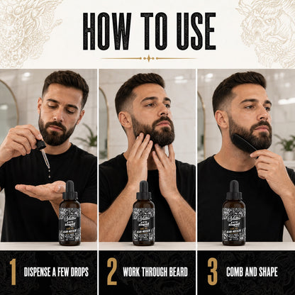 How to apply ProRapid Beard Oil