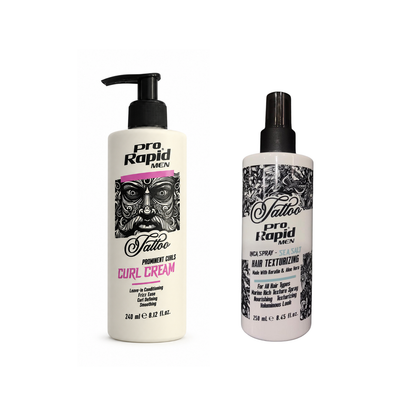 ProRapid Curl Definition Styling Duo fixed bundle on a clean white background