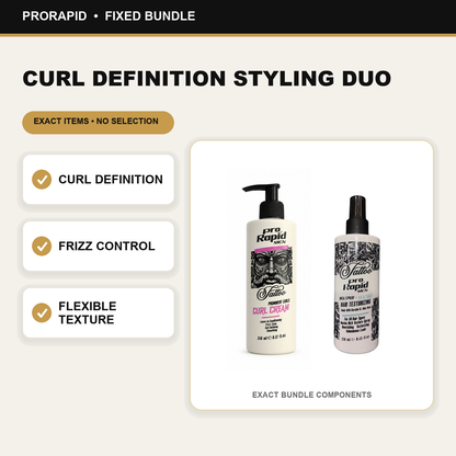 ProRapid Curl Definition Styling Duo key benefits and included ProRapid products