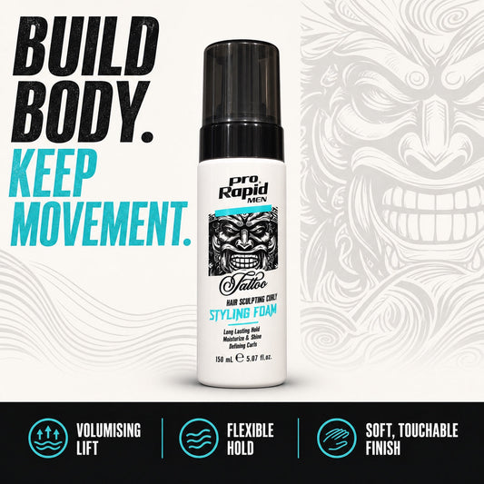 ProRapid Hair Styling Foam 150ml benefits