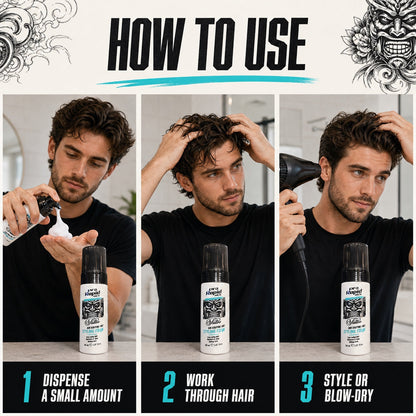 How to use ProRapid Hair Styling Foam