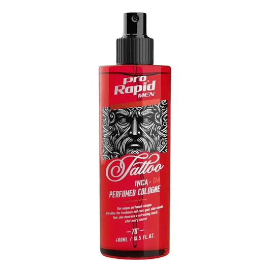 ProRapid INCA 04 Tattoo After Shave Cologne 400ml red bottle