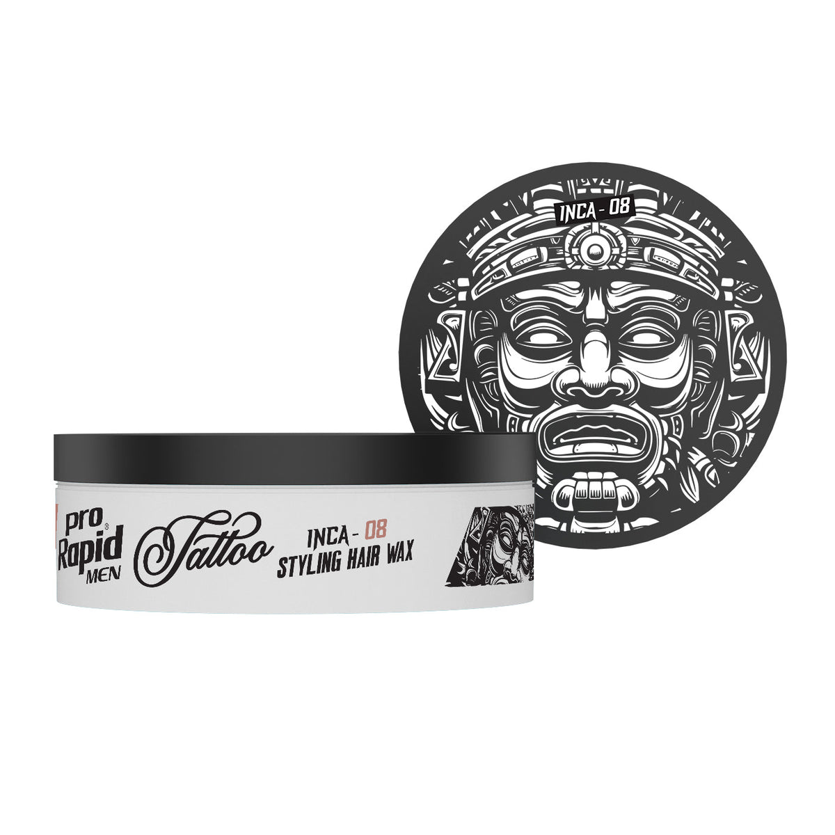 ProRapid INCA 08 Shine Styling Hair Wax 150ml product packaging