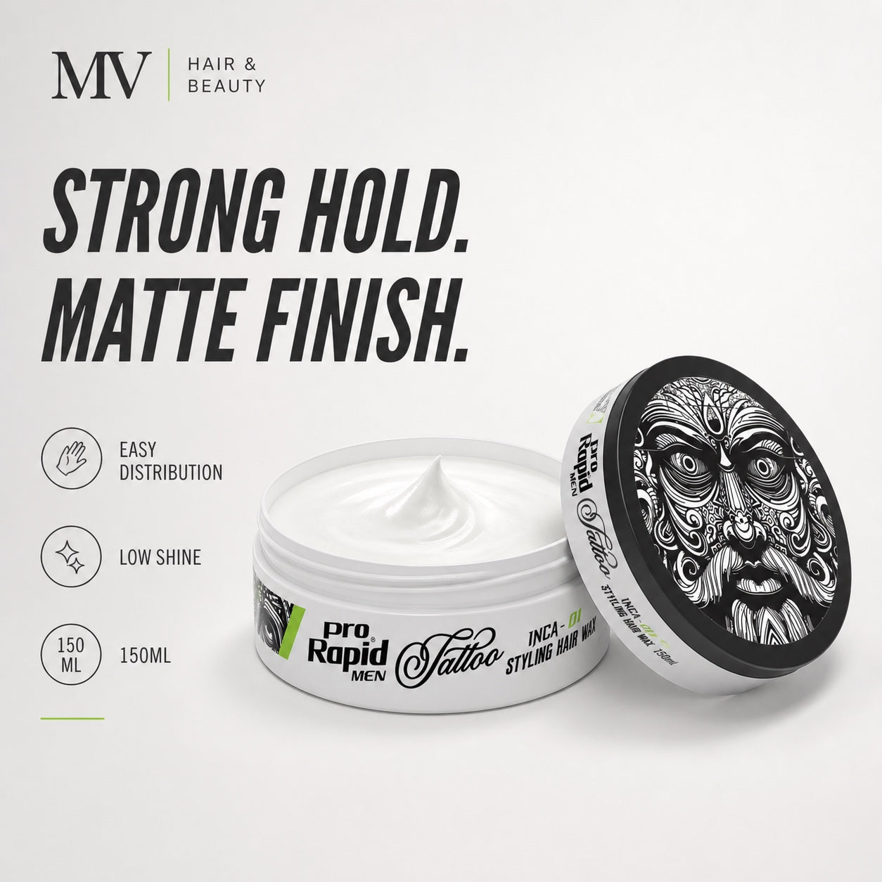 ProRapid INCA 01 matte styling wax benefits