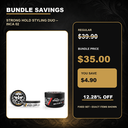 ProRapid Strong Hold Styling Duo – INCA 02 $35.00 bundle price and $4.90 saving