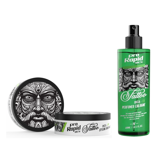 ProRapid Style & Cologne Duo – INCA 01 fixed bundle on a clean white background