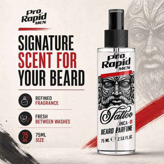 PRORAPID TATTOO BEARD PARFUME 75ml - MV hair and beauty