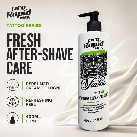 ProRapid Tattoo Series Cream Cologne benefits