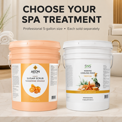 Professional Pedicure Spa Products – 5 Gallon - MV hair and beauty