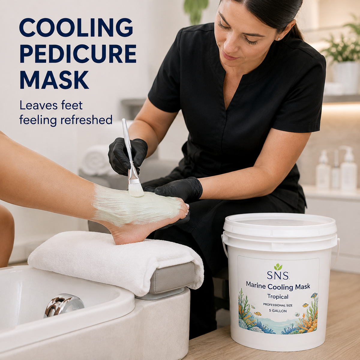 Professional Pedicure Spa Products – 5 Gallon - MV hair and beauty