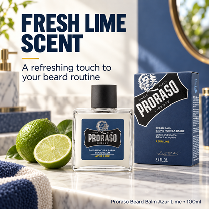 Proraso Beard Balm Azur Lime 100ml – fresh lime scent