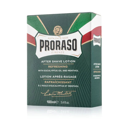 Proraso Eucalyptus & Menthol Refresh Aftershave Lotion 100ml - MV hair and beauty