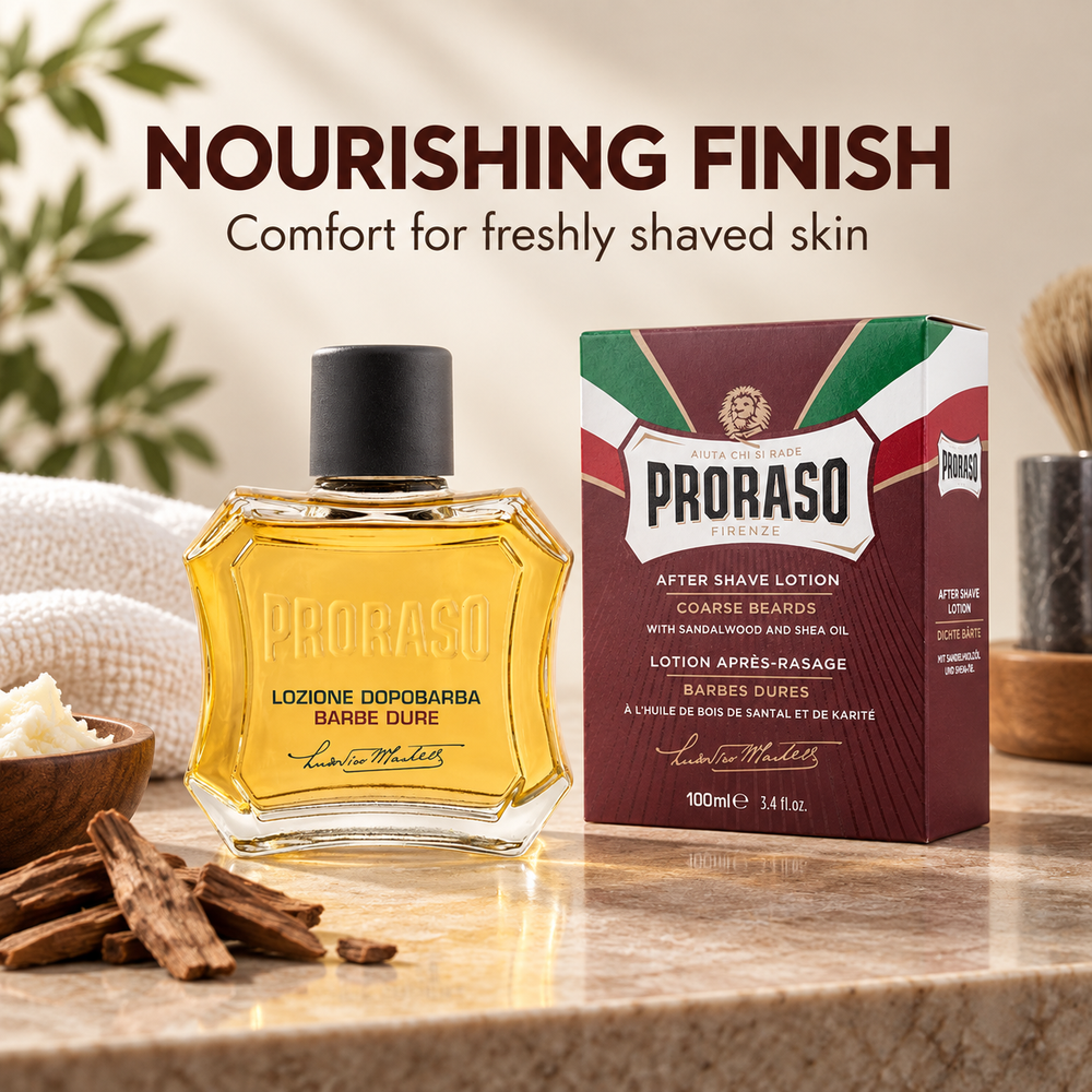 Proraso Lotion Nourishing 100ml — benefit image 2