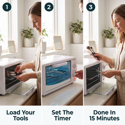PureCabinet™ - 15 Minutes UV Sterilizer - MV hair and beauty