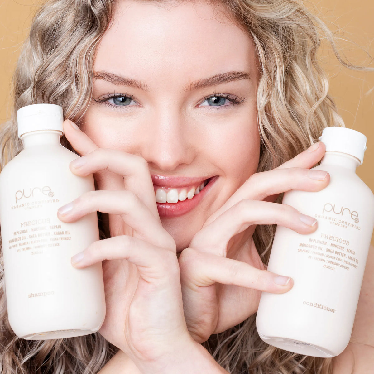 PURE Precious Shampoo 300ml - lifestyle image