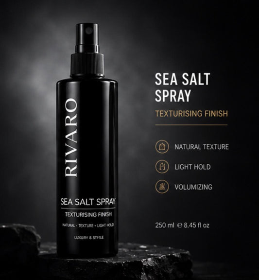 Rivaro Sea Salt Spray 250ml natural texture, light hold and volume
