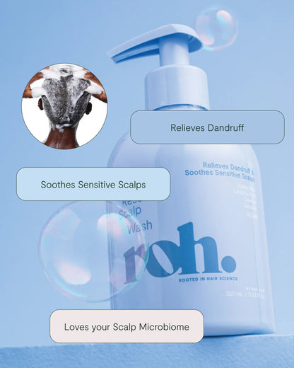 ROH Reset Scalp Wash 350mL alternate official product photo — component of ROH Reset Duo 2026 (XRRDUO26)