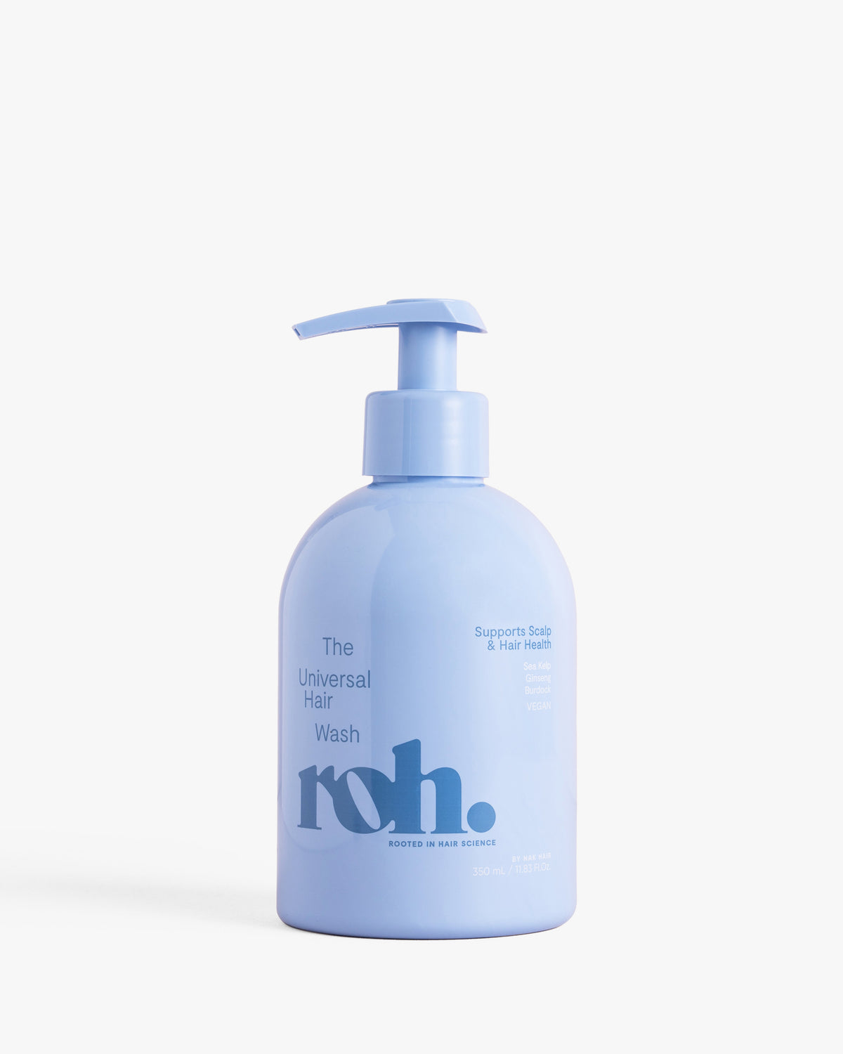 ROH Universal Hair Wash 350mL official product photo — component of ROH Universal Duo 2026 (XRUDUO26)