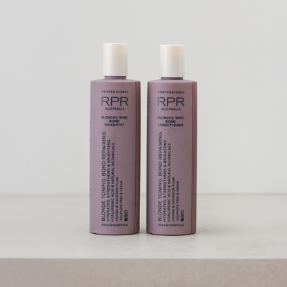 RPR Blondes Who Bond 300 ml Duo Pack - MV hair and beauty