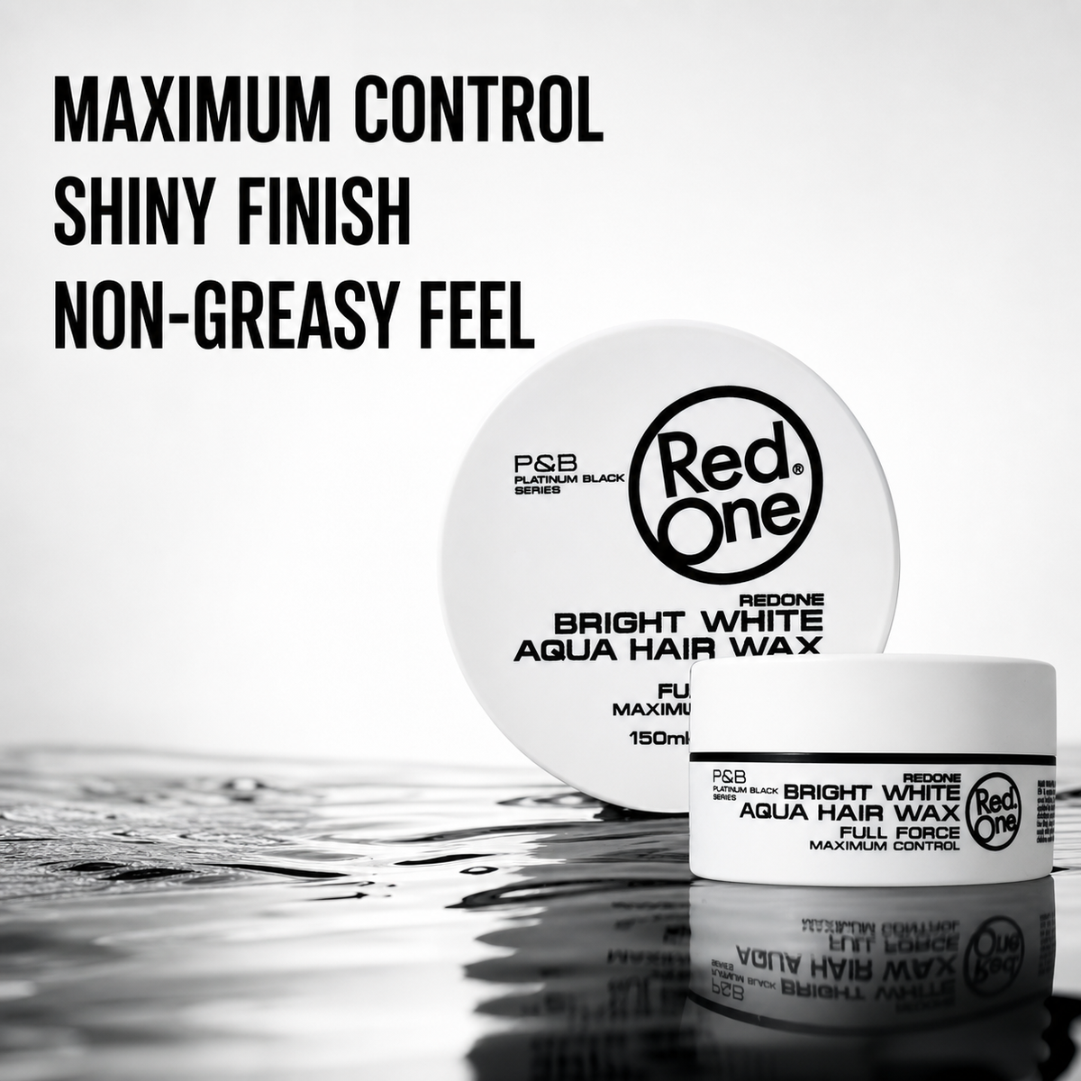 RedOne Aqua Hair Wax White maximum control, shiny finish and non-greasy feel