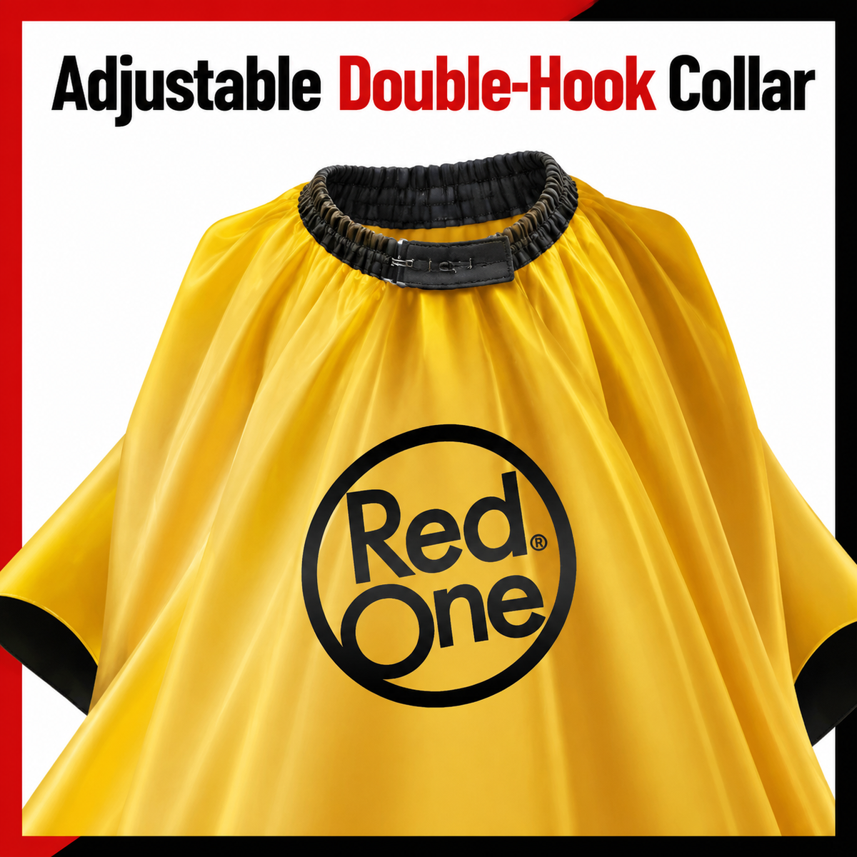 RedOne Barber Cape 2004 — Adjustable Double-Hook Collar