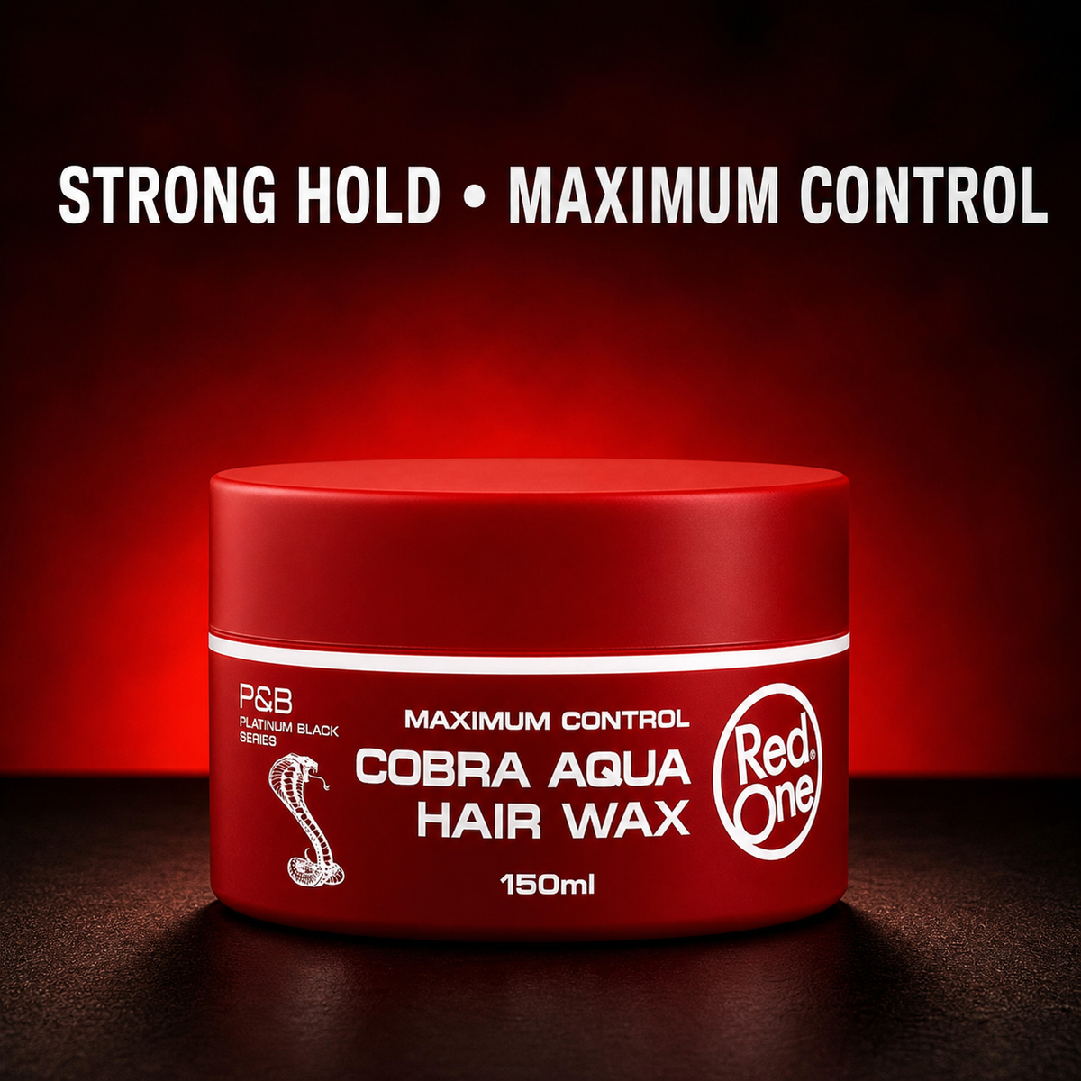 RedOne Cobra Aqua Hair Wax 150ml - strong hold and maximum control
