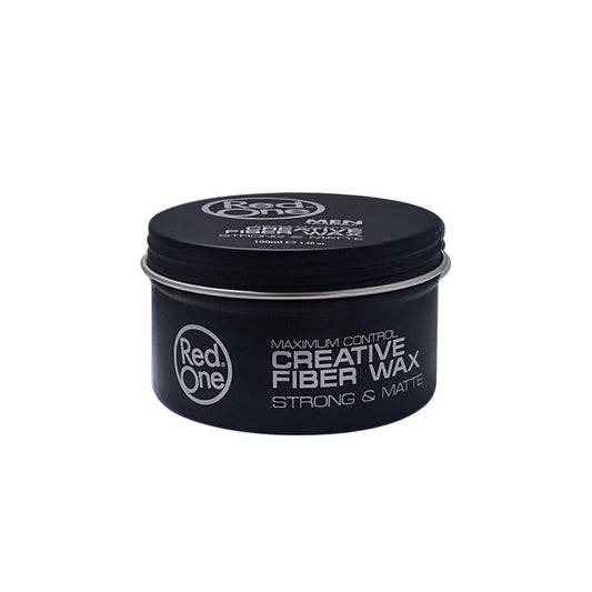 RedOne Creative Fiber Wax Strong & Matte 100ml front tin