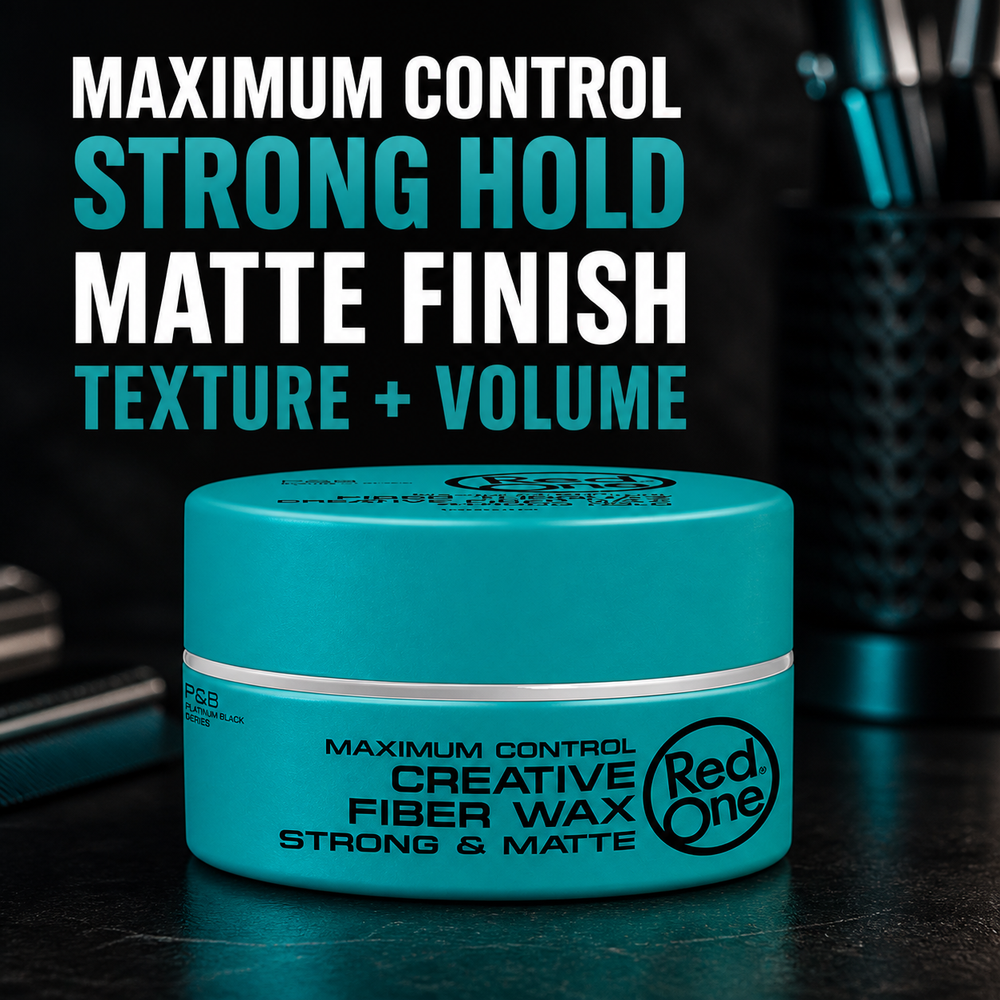 RedOne Creative Fiber Wax 150ml maximum control and matte benefits