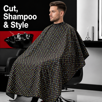 RedOne Cutting Cape Coloured S-189 — Cut, Shampoo & Style