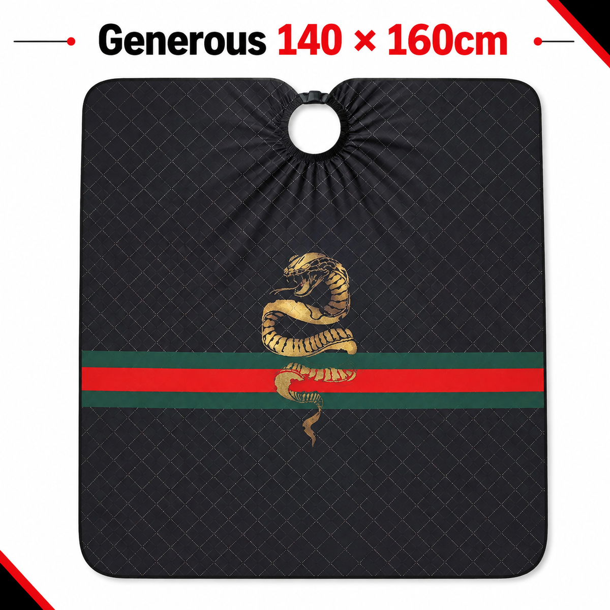 RedOne Cutting Cape Snake S-059 — Generous 140 × 160cm